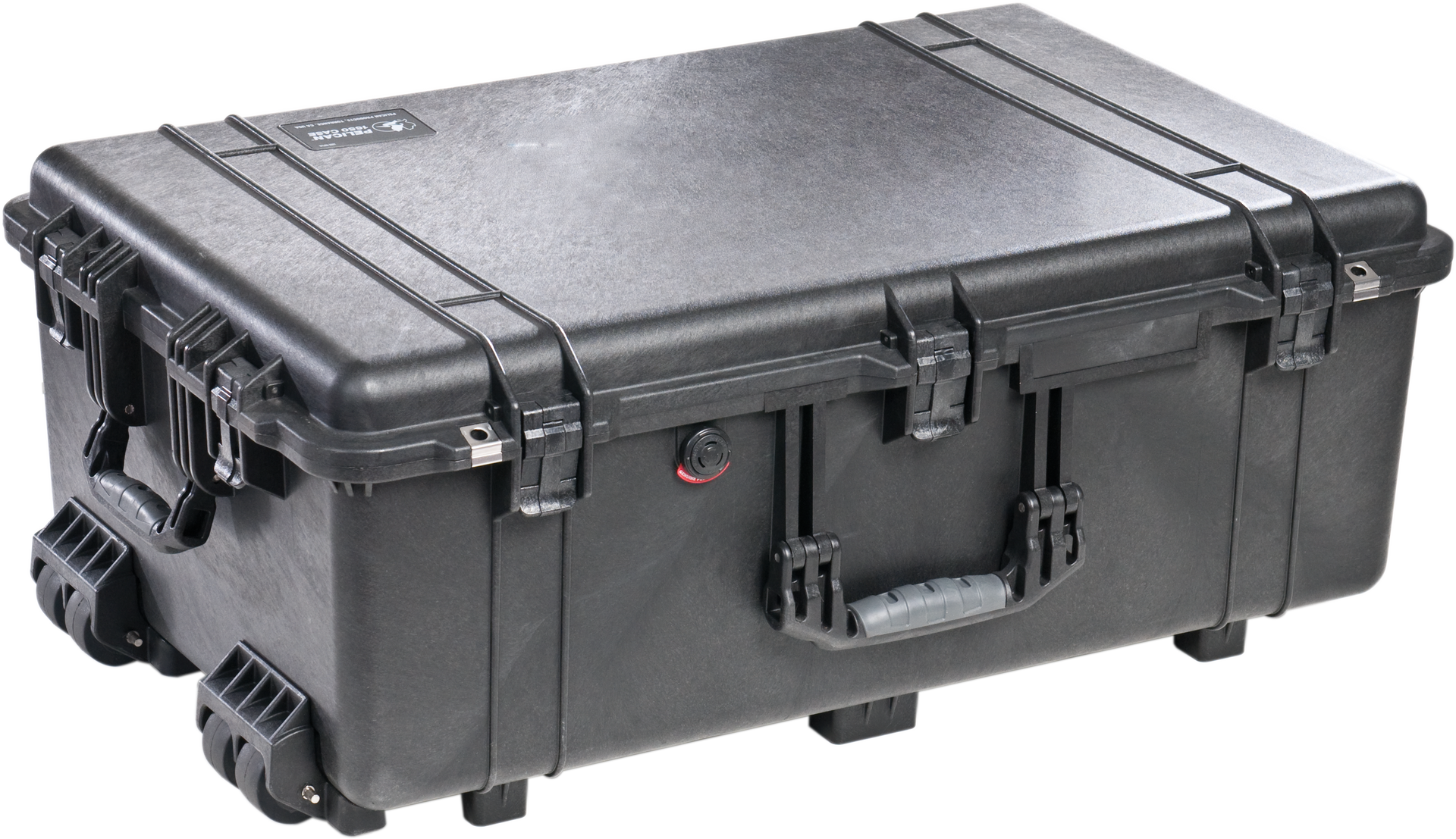 Pelican 1650 ペリカンケース TrekPak＆リッドオーガナイザー Pelican 1650 Case in Black with Red Foam Inserts